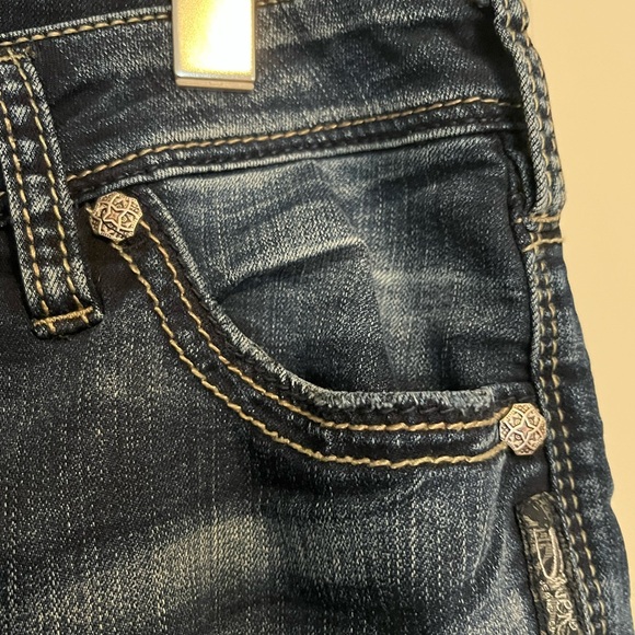 SILVER Aiko High Skinny Jeans size 30W - Picture 5 of 8